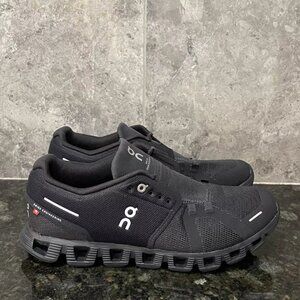 NEW On Men's Cloud 5 Shoes Color All Black Sneakers for Men Hot Trend 2025